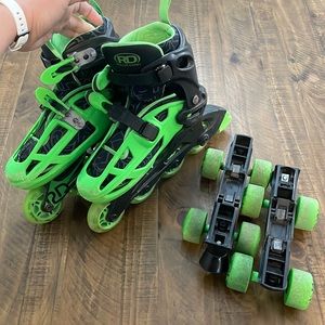 Boy’s Roller Derby Rollerblades/Skates Size 3-6
